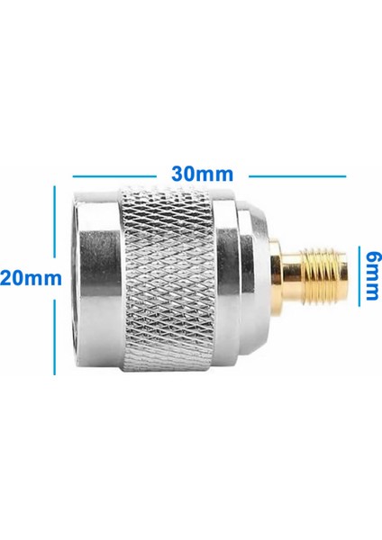 N Tip Erkek To Sma Dişi Soket Adaptör Konnektör 0-6ghz Rf Wi-Fi Anten Fpv Lora Helium Router Modem indirimleri