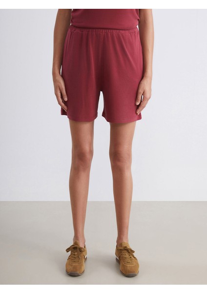 Yeni Sezon Beli Lastikli Kadın Şort fiyatları