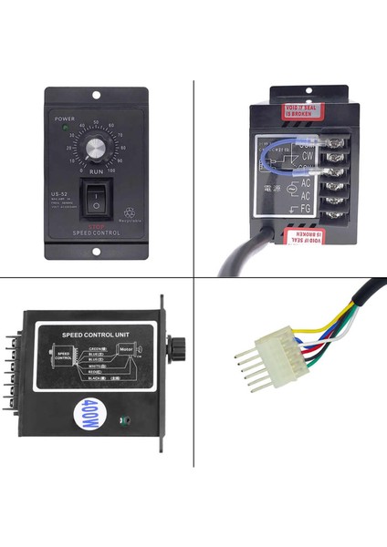 Dimmer 400W AC220V Ac Motor 50/60Hz Cw Ccw Hız Kontrol Hız Ayarı Ileri Geri fırsatları