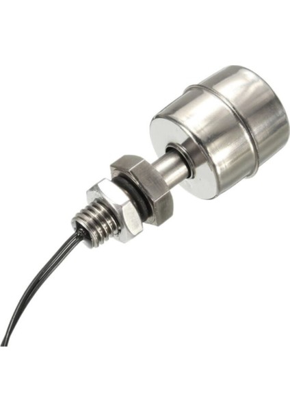 Metal Sıvı Su Seviye Sensörü 45MM Paslanmaz Çelik Şamandıra Mekanik Anahtar Kazan Depo Tank Havuz