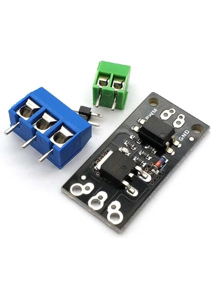 AOD4184 Mosfet Sürücü Modül Optokuplör Izolasyon 40V 50A 50W Pwm Hız Kontrol Motor Selenoid Valf LED
