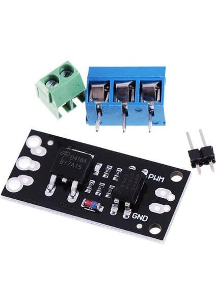 AOD4184 Mosfet Sürücü Modül Optokuplör Izolasyon 40V 50A 50W Pwm Hız Kontrol Motor Selenoid Valf LED