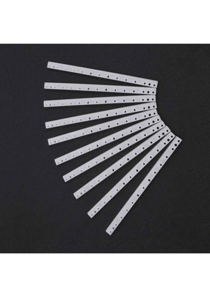 Uzun Plastik Kremayer Dişli Rack Gear Oyuncak Robot Araba 0.5mm