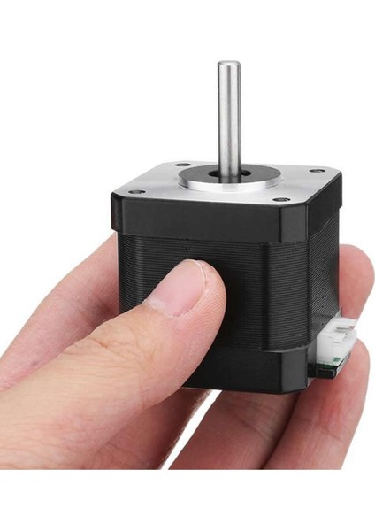 Nema 17 Step Motor 1.5A 0.4nm D Mil 2 Faz 1.5A 1.8 Derece 200 Adım 3D Yazıcı Printer modelleri