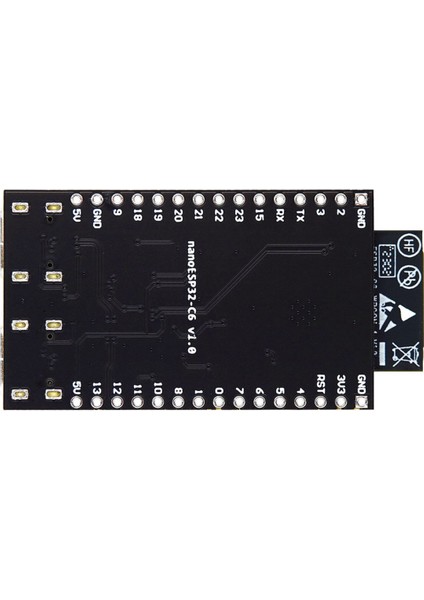 ESP32-C6 Devkit Wifi 6 ve Bluetooth 5 Modül Geliştirme Kartı ESP32-C6-WROOM-1 32 Bit 160MHZ 8 Mbyte