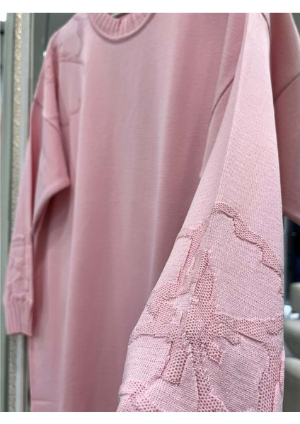 Adn Merserize Çiçekli Tunik - Pembe - 1 modelleri