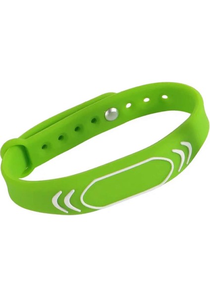 125KHZ Rfid Manyetik Bileklik Yeşil Su Geçirmez Silikon Proximity Göstergeç 125 Khz Kapı Geçiş Takip indirimleri