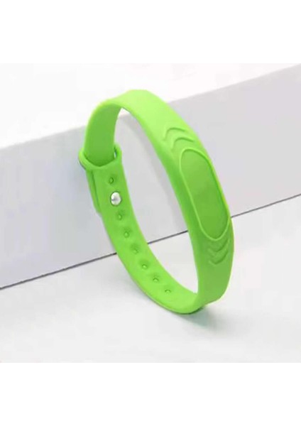 125KHZ Rfid Manyetik Bileklik Yeşil Su Geçirmez Silikon Proximity Göstergeç 125 Khz Kapı Geçiş Takip
