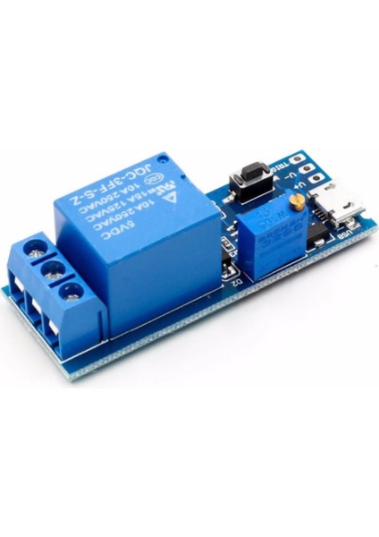 5V-30V Micro USB Zaman Gecikme Röle Modülü 0-24SN Potansiyometre modelleri