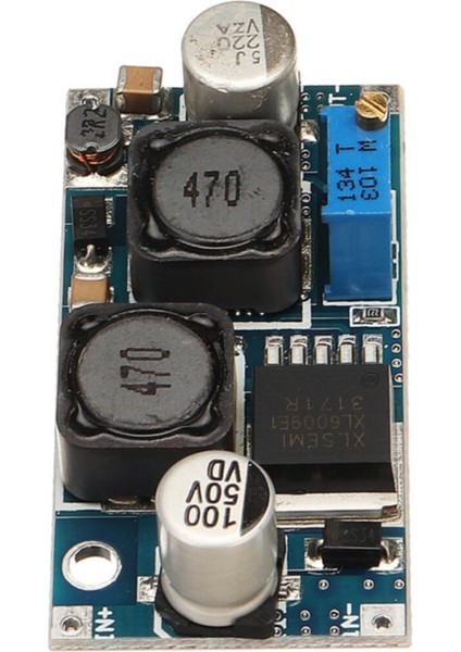 LM2577 Ayarlı Güç Kaynağı Modülü 2A 30V Otomatik Voltaj Yükseltici ve Düşürücü Step Up Down Sepıc