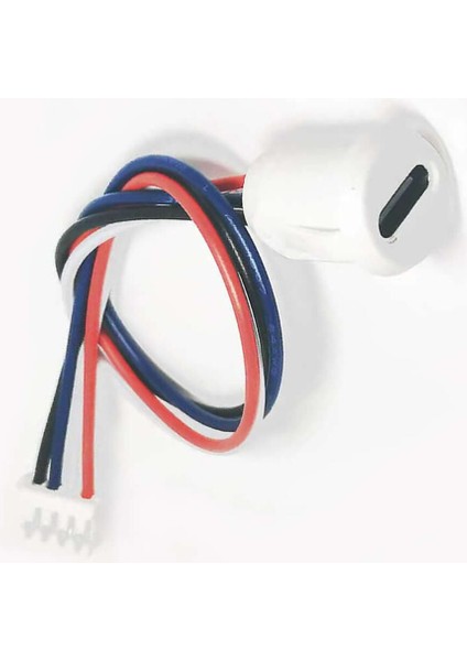 Type C Panel Montaj Dişi Soket 4 Pin 15CM Kablolu Beyaz Uzatma USB 3.1 Konnektör Araba Kamera Oyunc