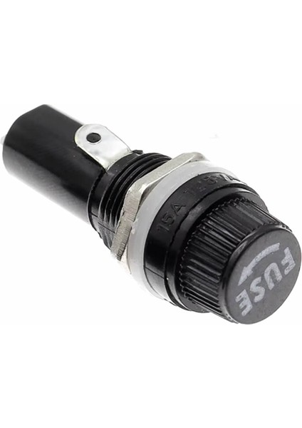 Panel Montaj 5X20MM Cam Sigorta Kutusu 10A 250V R3-12 Elektrikli Cihaz Ev Aletleri Makine Motor indirimleri