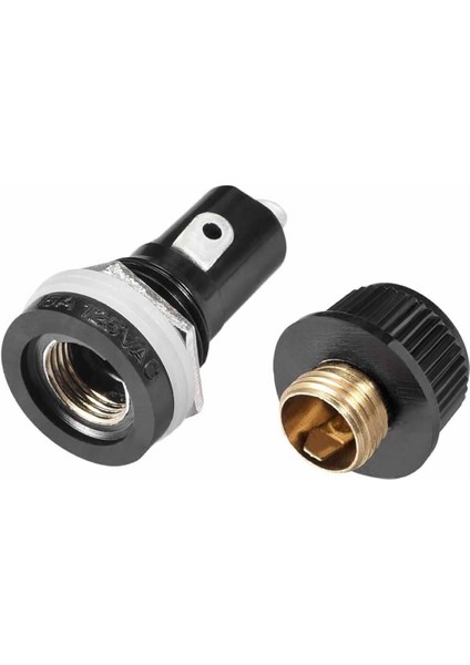 Panel Montaj 5X20MM Cam Sigorta Kutusu 10A 250V R3-12 Elektrikli Cihaz Ev Aletleri Makine Motor