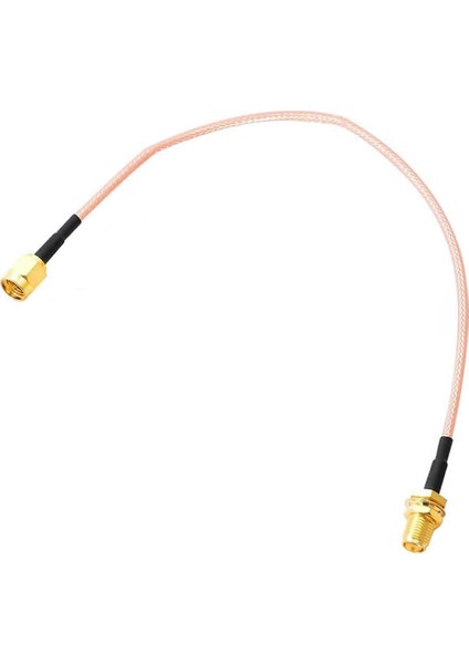 RG316 20CM Sma Erkek To Sma Dişi Kablo Rf Uzatma Kablosu Altın Kaplama Soket 0-6ghz Wi-Fi Anten Fpv