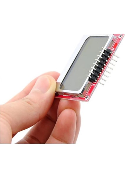 5110 84X48 LCD Modül 84 x 48 Pixel Grafik LCD Display Ekran 5V Beyaz Arka Işık Gösterge Menü Resim