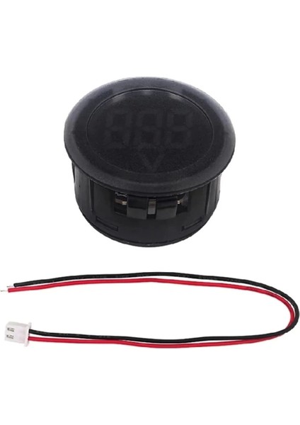 Voltmetre Dc 4-100V LED Dijital Ekran Dairesel - Kırmızı fırsatları