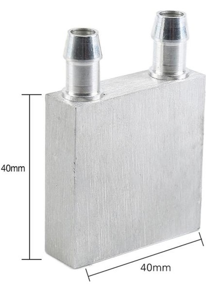 4X4CM Sıvı Su Aluminyum Soğutucu Blok Bilgisayar Cpu Grafik Gpu Anakart Xbox Lazer Kafa Soğutma Fan