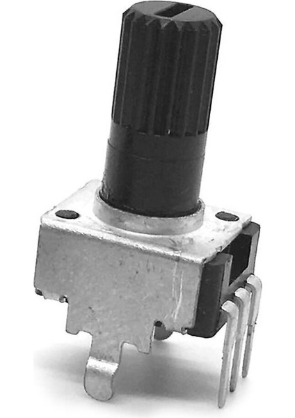 10KOHM Dikey Potansiyometre RV09 Ayarlanabilir Direnç Pot Tırtıklı 13MM Ses Parlaklık Voltaj Ayarı
