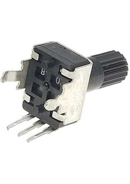10KOHM Dikey Potansiyometre RV09 Ayarlanabilir Direnç Pot Tırtıklı 13MM Ses Parlaklık Voltaj Ayarı