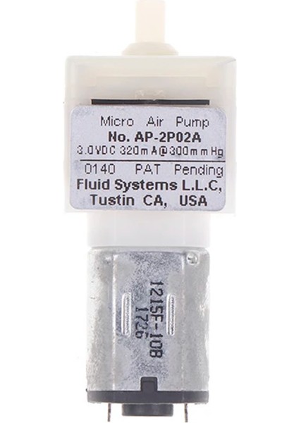 Micro Hava Pompası 3V 30KPA 0.3l/dakika Sessiz Mini Akvaryum Medikal Hava Tankı Gaz Oksijen Motor