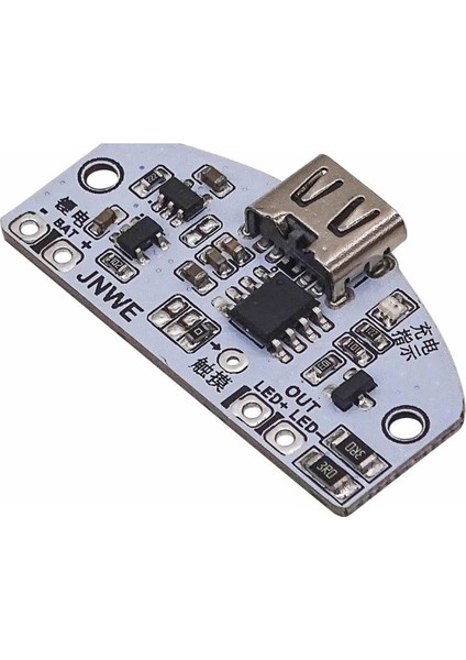 Type C USB Besleme Dokunmatik LED Dimmer Modül 3.7V Lion Lityum Pil Şarj 3W Parlaklık Kontrol Anaht modelleri