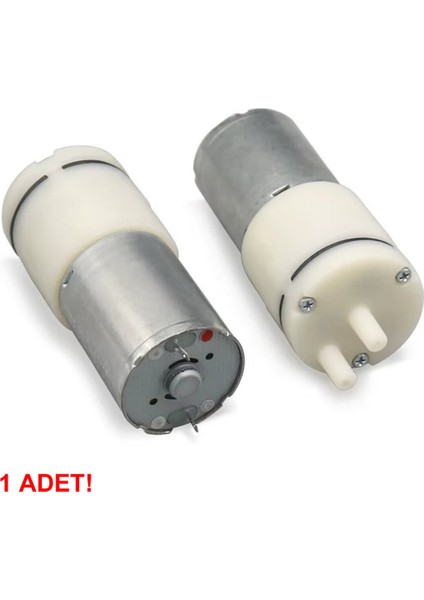 3V Mini Hava Pompası 60KPA 2.4l/dakika Akvaryum Medikal Basınç Gaz Tank Oksijen Motor Havalandırma