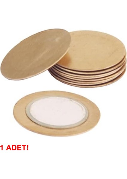 27MM Piezo Disk Ses Üretici Oyuncak Alarm Acil Tehlike Uyarı Kapı Zil Oyun Ton Şarkı Kısa Devre