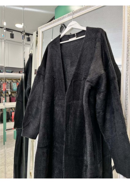 Adn Angora Hırka - Siyah - Standart (42-46 Beden Uyumlu) fiyatları