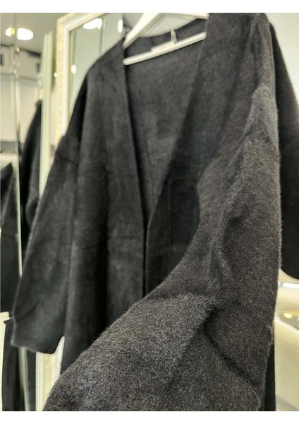 Adn Angora Hırka - Siyah - Standart (42-46 Beden Uyumlu) modelleri