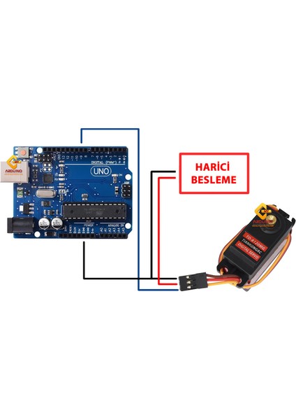 TD-8120MG 20KG 180 Derece Metal Dişli Servo Motor 20KG Yüksek Tork Su Geçirmez Çift Rulman