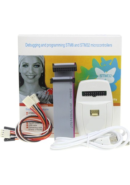 V2 Arm ve M8 Mcu Jtag Debugger Hata Ayıklayıcı Programlayıcı Link V2 Uyumlu