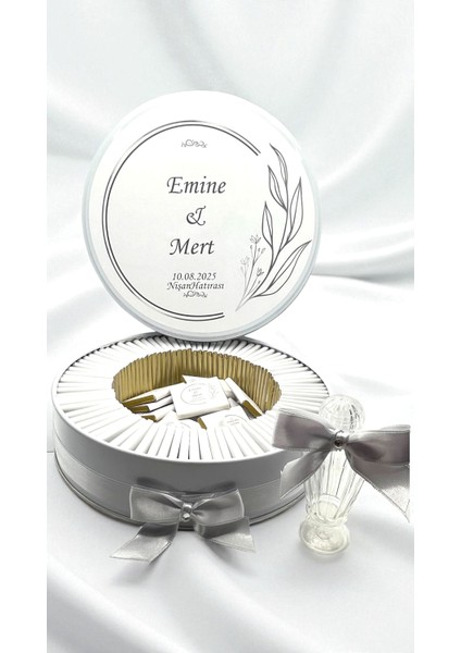 Isme Özel Nikah Nişan Hediyelik Çikolata