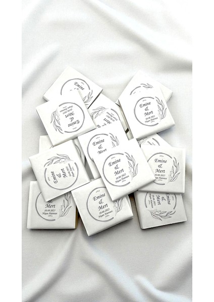 Isme Özel Nikah Nişan Hediyelik Çikolata modelleri