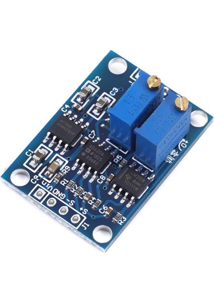 AD620 Micro Voltaj Sinyal Kuvvetlenirici Modül Dc 12V Mikro Küçük Gerilim Ölçme Kartı Enstrümantasyo fırsatları