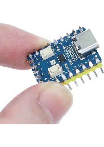 Raspberry Pi Zero RP2040 Dual Core 133MHZ 2mb Modül Arm Cortex-M0+ 264KB Type C Mini Bilgisayar fırsatları