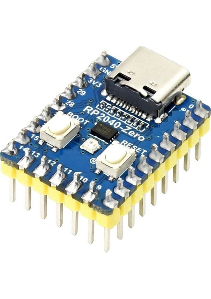 Raspberry Pi Zero RP2040 Dual Core 133MHZ 2mb Modül Arm Cortex-M0+ 264KB Type C Mini Bilgisayar indirimleri