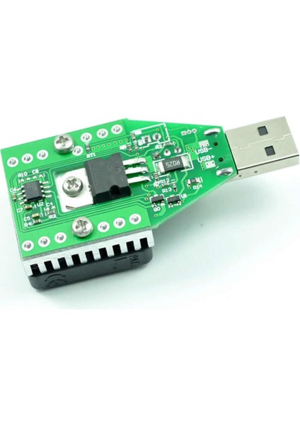 USB 15W 3.7V 13V 0.15A/3.0A Elektronik Yük / Deşarj Kartı Fan Soğutuculu Pil Akü Powerbank Kapasite