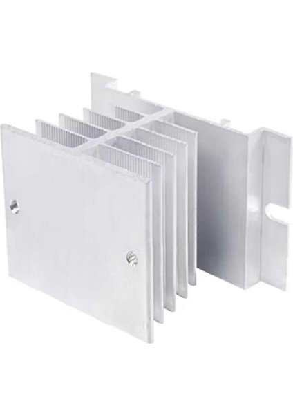 Ssr Alüminyum Soğutucu Blok Solid State Röleler Için 10A / 40A Ray Montaj Edilebilir Isı Sıcaklık