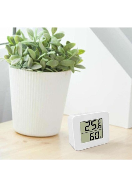 45MM Mini Nem Sıcaklık Ölçer Hava Durumu Isı Gösterge Dijital Ekran Termometre Ev Oda Ofis Kuluçka indirimleri