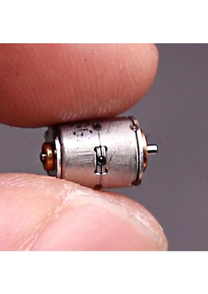 Micro Step Motor 6.5x4.7mm 2 Faz 4 Telli (Dikkat Çok Küçüktür !!)