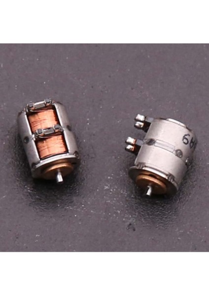 Micro Step Motor 6.5x4.7mm 2 Faz 4 Telli (Dikkat Çok Küçüktür !!)