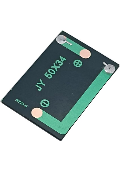 Güneş Pili 2V 50MA 34X50MM Solar Fotovoltaik Hücre Elektrik Üretici Panel Modül Pil Akü Batarya