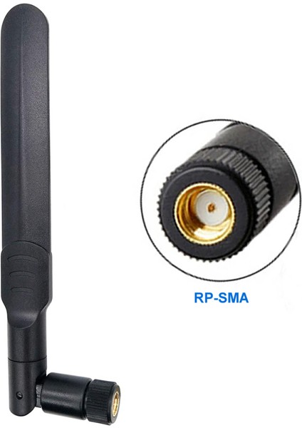 8dbi Rp-Sma Erkek (Dişi) Anten 2.4ghz 5.8ghz Rf Gsm Wifi Sinyal Kuvvetlendirici Anten Modem Telsiz