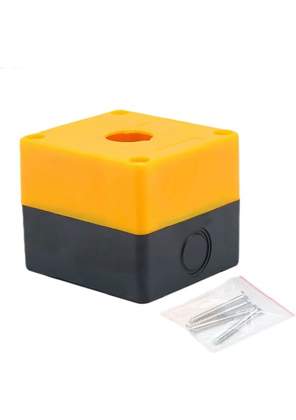65X71.5X78MM Plastik Kutu Tek Delikli Acil Durum Durdurma Buton Asansör Elektronik Devre Cihaz Otoma