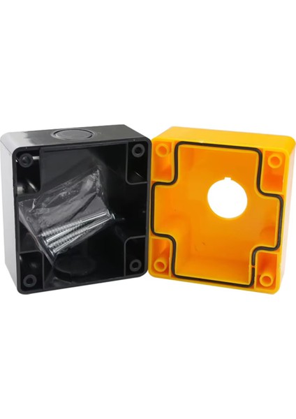 65X71.5X78MM Plastik Kutu Tek Delikli Acil Durum Durdurma Buton Asansör Elektronik Devre Cihaz Otoma