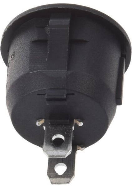 16MM Yuvarlak 2 Pin Anahtar Switch Mini Buton Mavi Plastik Açma Kapama On / Off 3A 250V 3A 250V