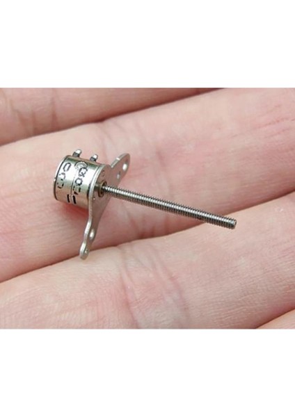 Micro Step Motor Uzun Mil 6x5,5mm 2 Faz Long Shaft (Dikkat Çok Küçüktür ) indirimleri
