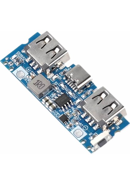 Powerbank Devresi 5V 2.4A Dual USB Çıkış Type C Micro USB Giriş Lityum Lion 3.7V 18650 Pil Şarj Mob