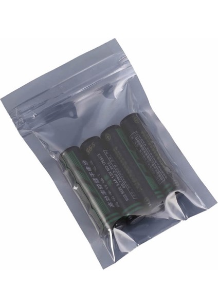 Kilitli Antistatik Poşet 8X13CM 100 Adet Şeffaf Su Toz Geçirmez Koruyucu Esd Metalize Torba Çanta indirimleri