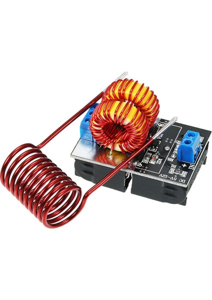 Indüksiyon Isıtıcı Modül 120W Dc 5/12V Mini Bobin Kablosuz Yüksek Frekanslı Enerji Güç Iletimi